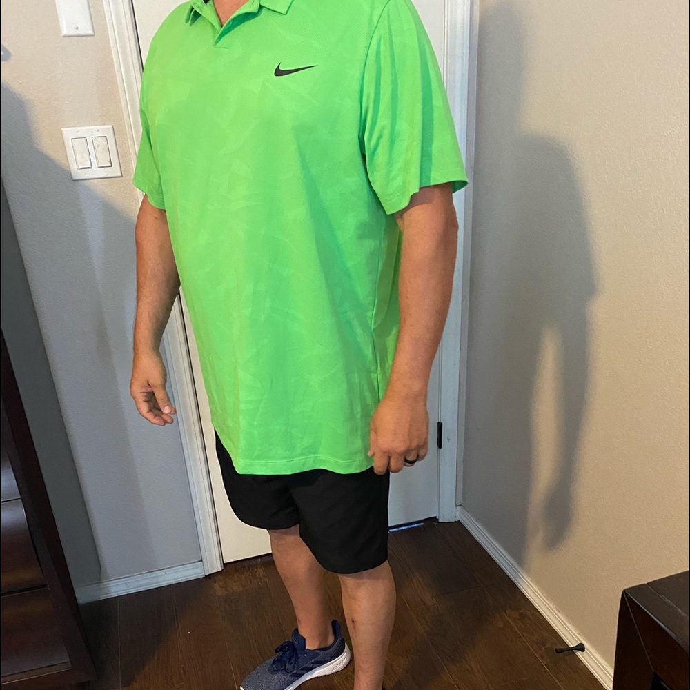 Nike Golf Shirt. Dry Fit. Tour performance
